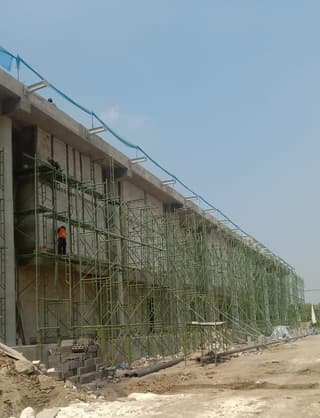 Gambar pengerjaan proyek Scaffolding